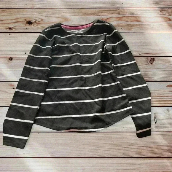 BRAND NEW GIRL'S 2 PACK SIZE X-SMALL 4-5 WONDER NATION LONG SLEEVE SHIRTS - Picture 3 of 4